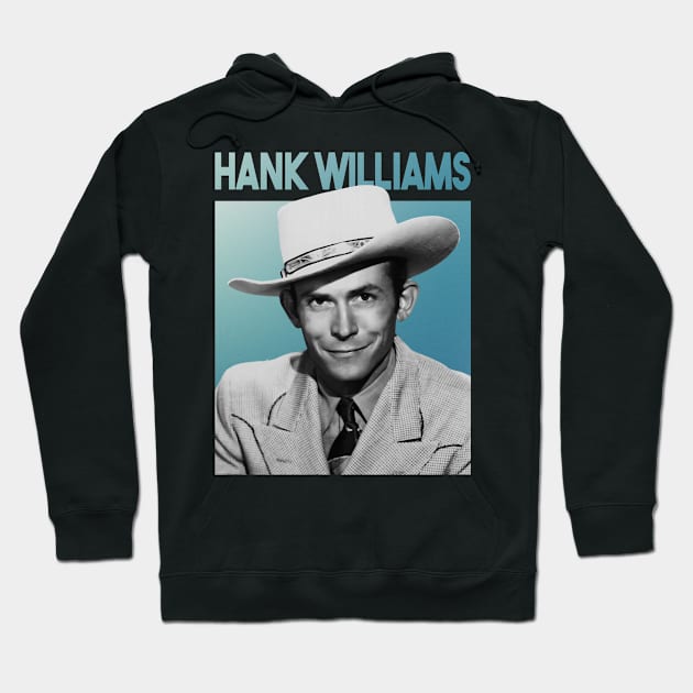 Hank Williams Hoodie by instri